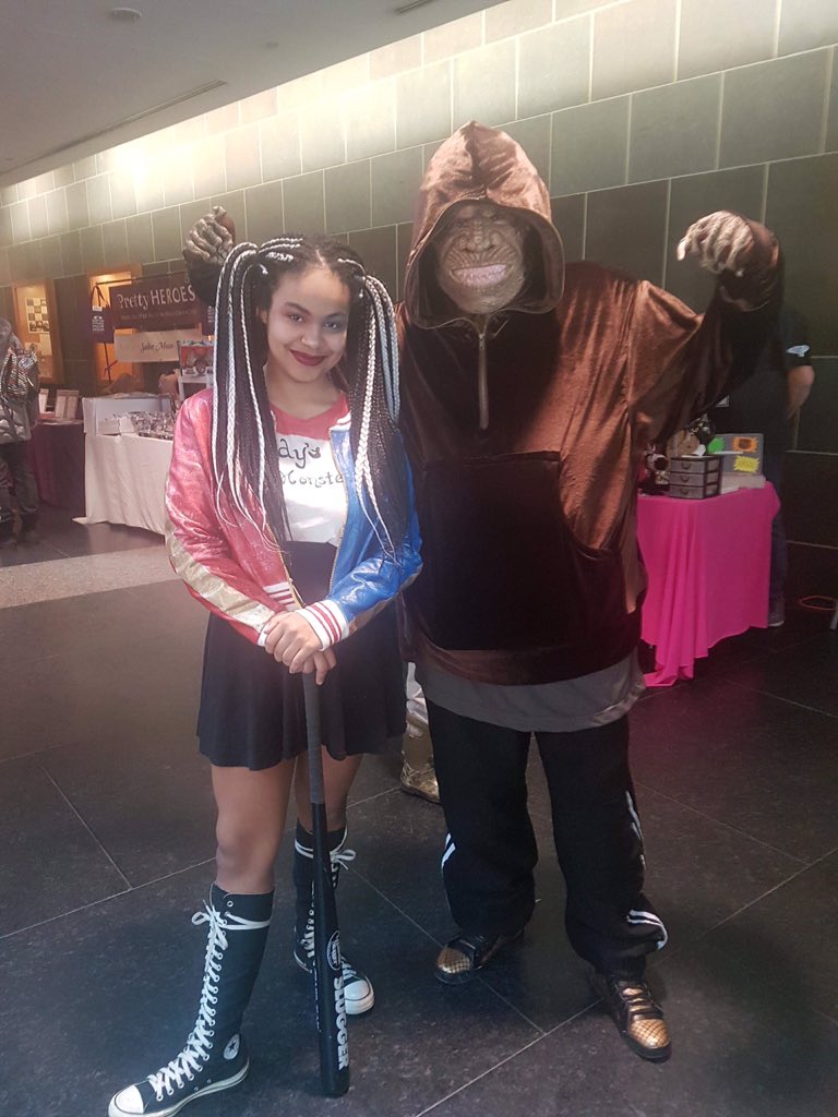 hidinglilly's tweet image. #KCC42018 
#KCC2018 
#HarleyQuinn
#SuicideSquad