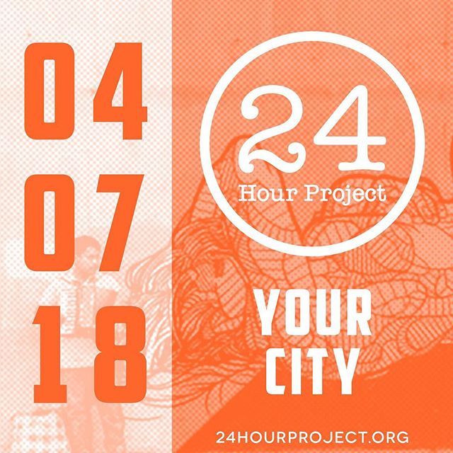 24HourProject's tweet photo. Are you ready for the world's largest Street Photography event? #24HourProject
.
What: Shoot &amp; share a photo every hour for 24 hours
When: April 7th 2018
Where: In your city
.
To participate register (free) at https://t.co/iX0Ki92r2f for a chance to be… https://t.co/TzUCFPPwzI https://t.co/pJymiMaAGY