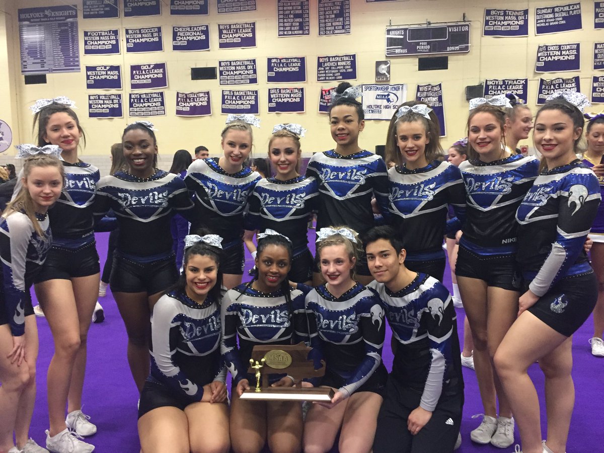 Solid routine today for Coed Large Champs! Rest your bodies so they are STATE ready for next week!