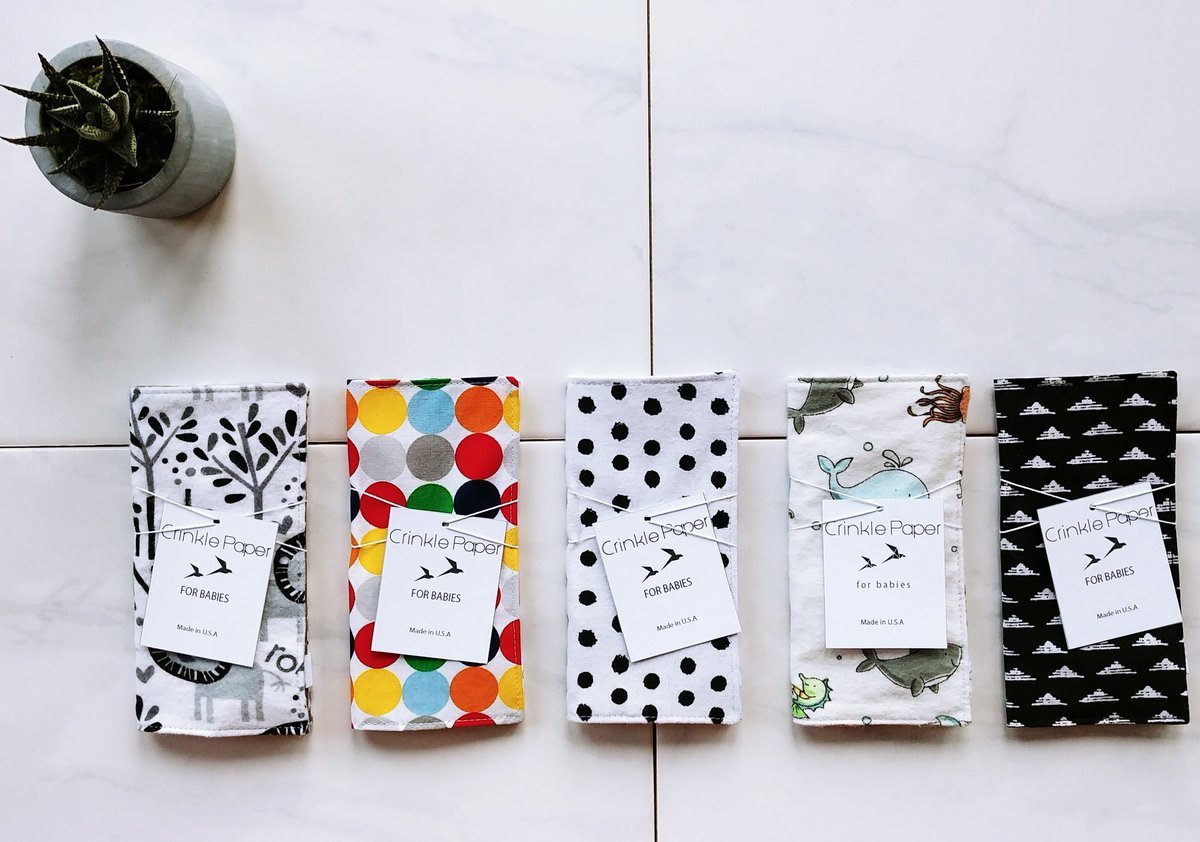 Crinkle_Paper's tweet photo. Crinkle Sound ✅
Cool Patterns ✅
Fun For Babies ✅
.
.
.
#CrinklePaper #babiesofinstagram #monochrome #newborn #NewMom #Trendy #shopsmall #WomenInBiz #babyshowergift #mommylife #dadlife #parenting #NewProducts #etsyshop #Amazon #babygifts #YouTubeTaughtMe https://t.co/lVWVQPCQBu