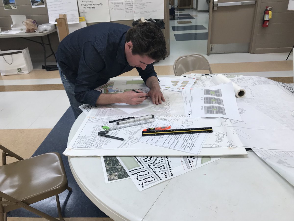 Busy day producing drawings for the Southside Suburban Retrofit. #CNULegacy #Sava #StrategicPlan #CNULegacyProj #StrategicPlanning  #EastSav
