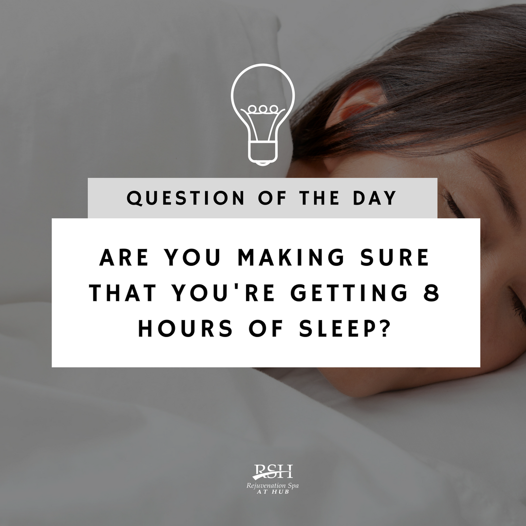#QuestionOfTheDay Getting your rest is important. Are you getting 8 hours a day?#cryo #cryotherapy #SpaAtHub #float #localcryo #cryoandchill