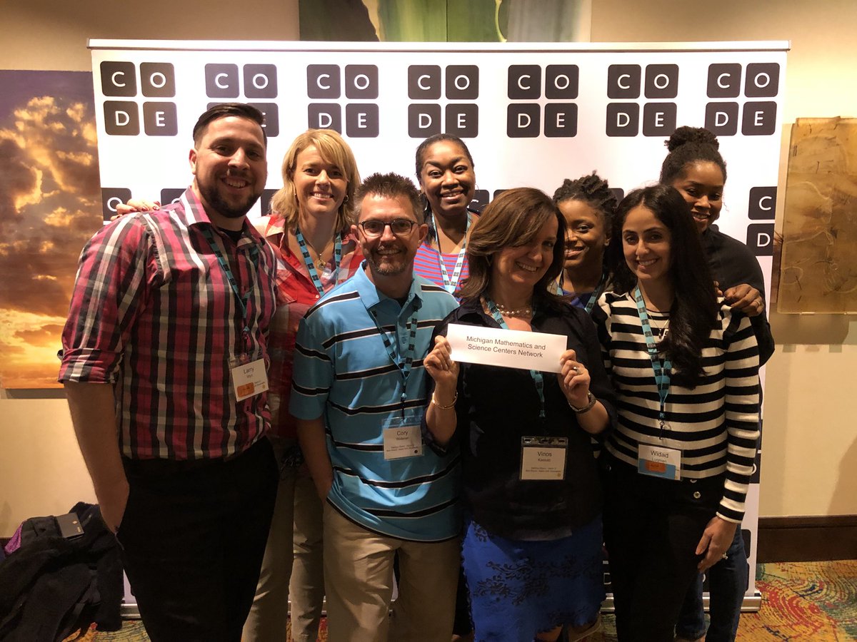widadluqman's tweet image. Proud to be part of the Michigan #leadcode #TeachCode team! #CSforAll @mwheat14 @LarryWyn @kassabv