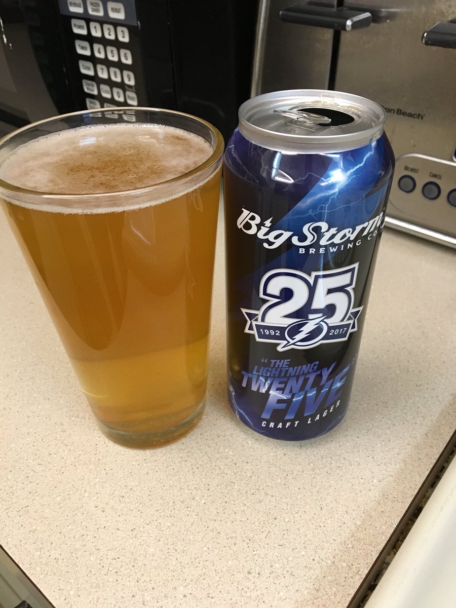 thegax's tweet photo. So, this is pretty tasty. @BigStormBrewing #Lightning25 https://t.co/kYYVLewPXC