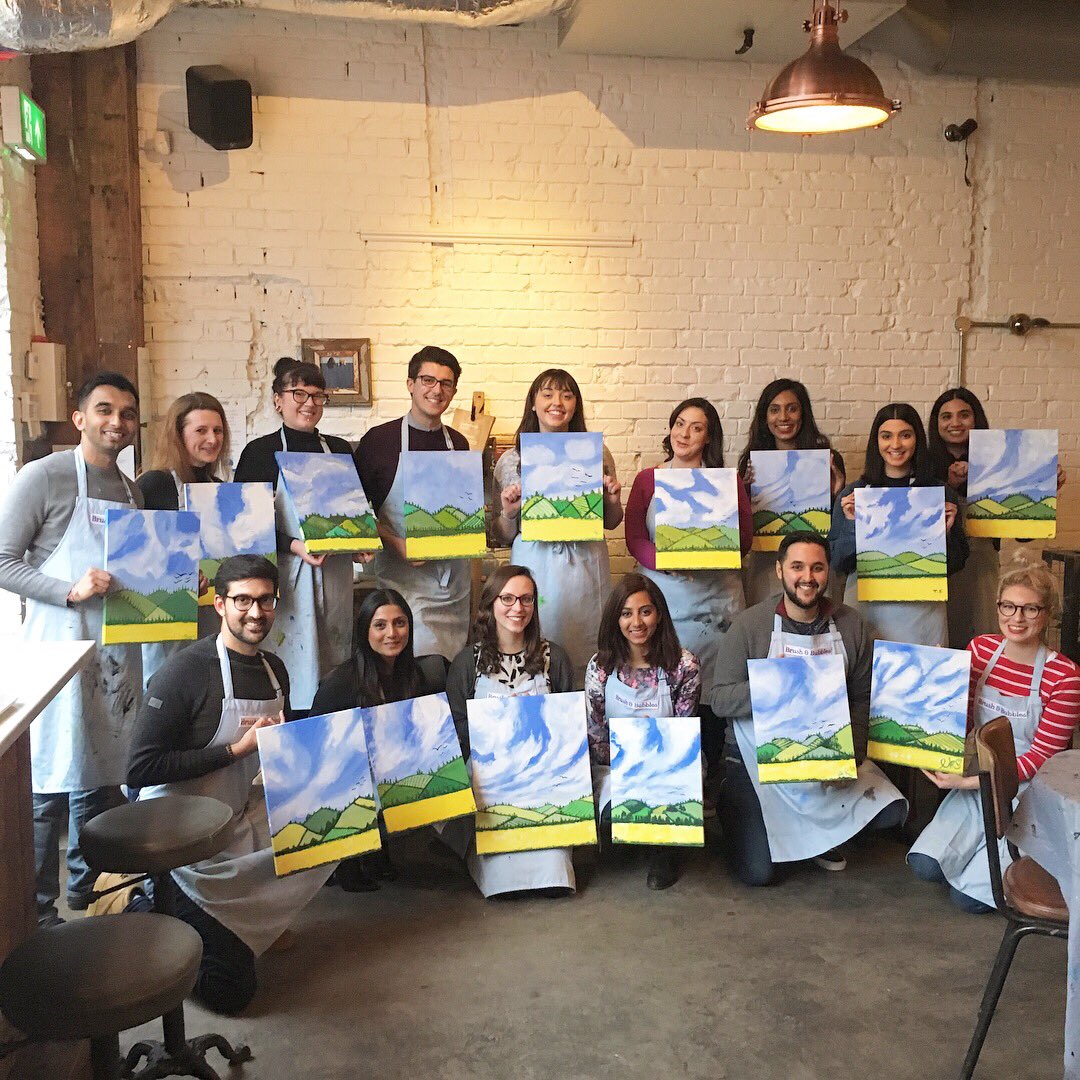 Brush and Bubbles tweet media