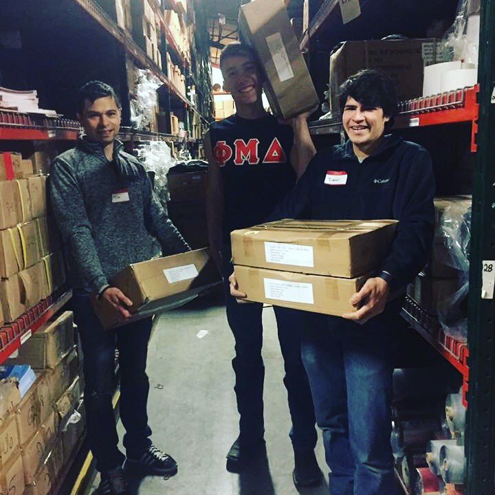 PMDNuXi's tweet image. Thanks to our brothers who were able to help at Ruth’s Reusable Resources on Friday! #pmd #nuxi #service