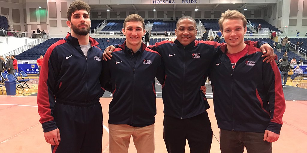 Penn Qualifies Four To NCAA Championships At 2018 EIWAs. Congratulations, Frank Mattiace, May Bethea, Joe Heyob and Joe Velliquette! bit.ly/2HZoyEt