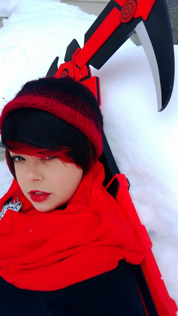 ChelleBelleCos's tweet photo. RWBY Ruby Rose sneak peek!! 🌹🍪 Beanie by @cosplaymeg 

#roosterteeth #rwby #roosterteethcosplay #rwbycosplay #rubyrosecosplayer #rubyrosecosplay  #cosplayer #cosplay #cosplayersoftwitter #cutecosplay #kawaiicosplay #kawaiicosplaygirl https://t.co/z1pEzSdOLJ