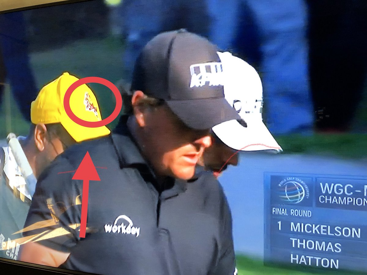 DougDucey's tweet photo. Great win/great hat @ASU SunDevil great Phil Mickelson!
#WGCMexicoChampionship https://t.co/LCgr1rmViT