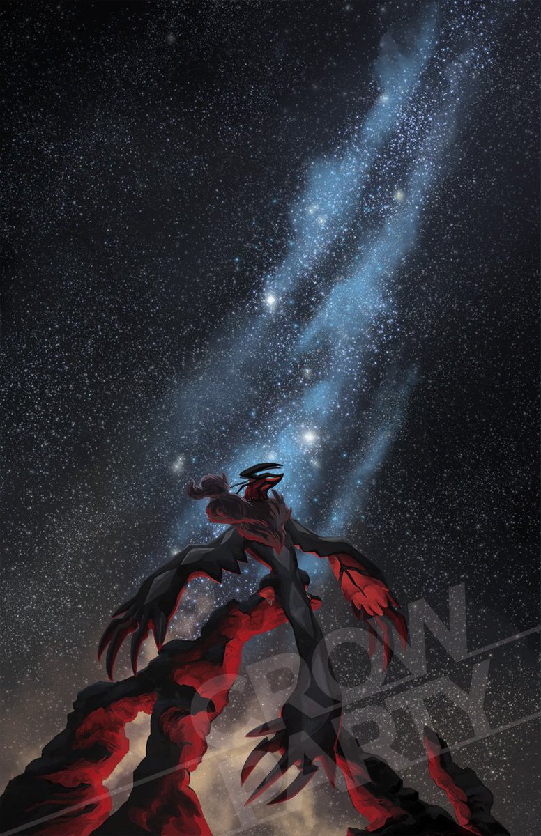 crowpartyart's tweet photo. FUN FACT I usually just use the Pokemon's name when I send files off to print, but with these I didn't want to be confusing with names and called them "deer" and "redbird" :'D Available as prints over at https://t.co/INvPyOInTR! #pokemon #PokemonTCG #xerneas #yveltal #kalos https://t.co/9oM0EkJLeP