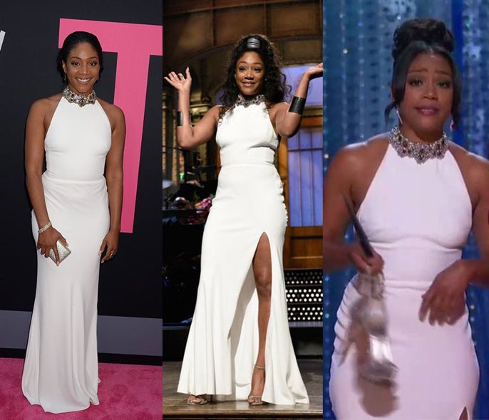 girlscouts's tweet photo. Talk about using resources wisely! 💚💚💚@TiffanyHaddish #Oscar2018 #oscars #LikeaGirlScout https://t.co/PZMCuSGQOh