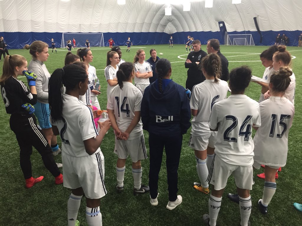 risefcacademy's tweet photo. U15s and U18s having a top weekend in Kelowna. Thanks for hosting @UBCOHeat, and @FCEdmontonREX and @WFCAlberta for coming together for the series! https://t.co/NGXnVOCcLN