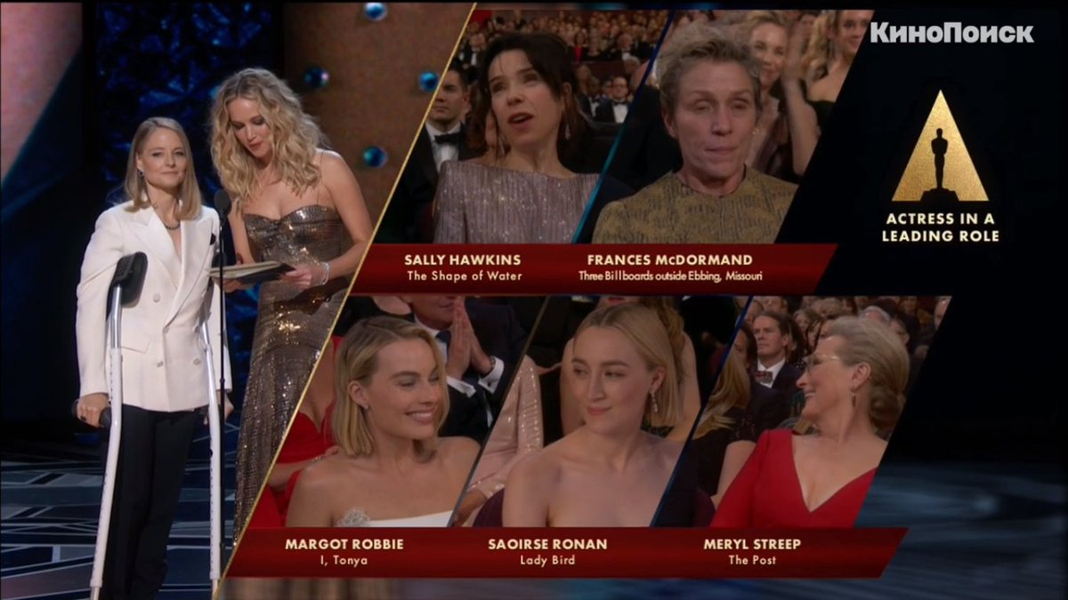 dphilippova's tweet photo. Фрэнсис Макдорманд за Три билборда - лучшая актриса
#Oscars90 https://t.co/4grt9N9VFc