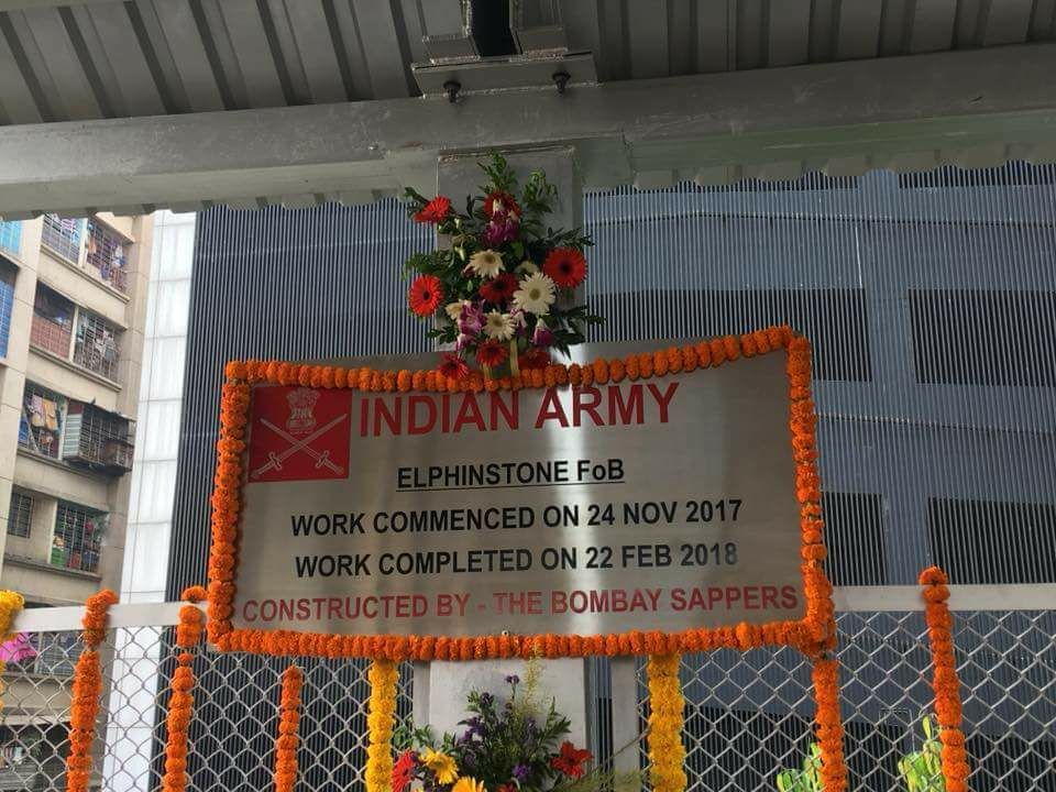 eLearningatwork's tweet image. Indian Army finishing the Elphinstone bridge in less than 3 months. Kudos......
#Jaihind #IndianArmy Please share to give them coverage and mark respect....