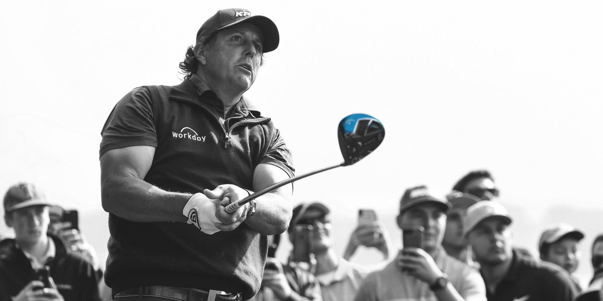 CallawayGolf's tweet photo. ✅ Rogue Sub Zero driver &amp; 3-wood
✅ Rogue hybrid
✅ Mack Daddy PM-Grind wedges
✅ Chrome Soft X ball

Inside Phil's all-Callaway winning bag >> https://t.co/StuGQfiiZu #Jailbreak https://t.co/98mJVVeBod