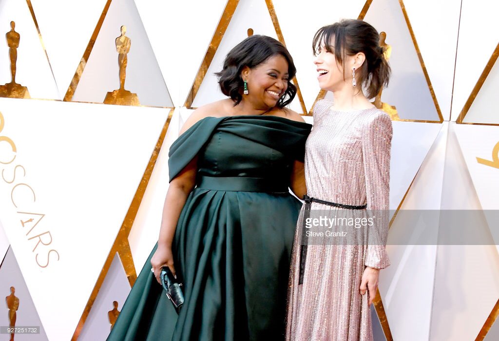 catexblanchett's tweet image. sally hawkins and octavia spencer ♥️ #Oscas