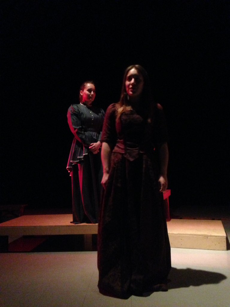 PACarlton's tweet photo. The MHTC production of The Insanity of Mary Girard is taking shape - public show March 21 at Carlton 7pm #excellentprogram https://t.co/QI8DgIqsgY