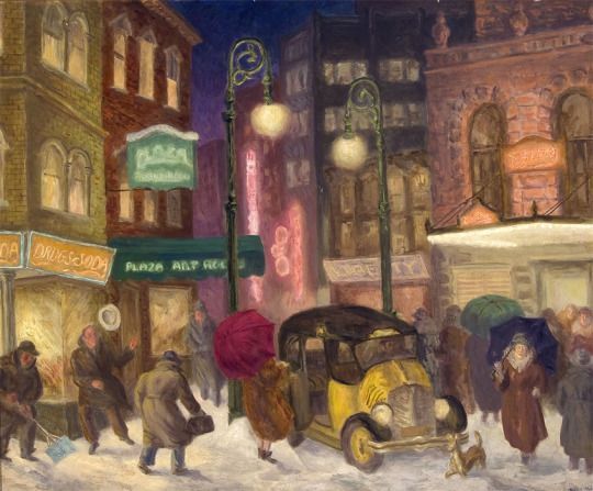 BotellaLeche's tweet photo. 59th Street, New York City (1930) - Helen Farr Sloan.
https://t.co/mytRihT8AW