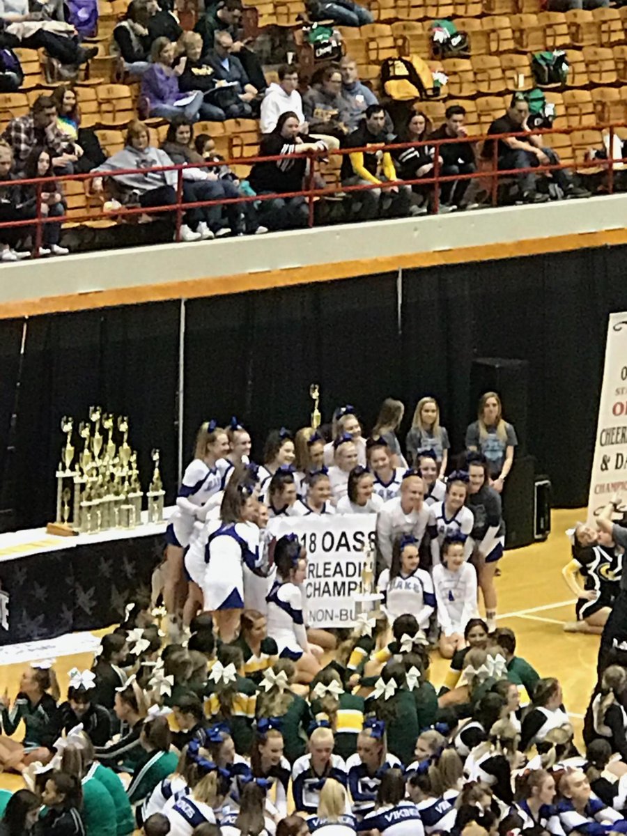 Lake_Athletics's tweet photo. Congrats Competition cheer team.

State Champs!!!

#GreatAtLake https://t.co/PHYs14p3ct