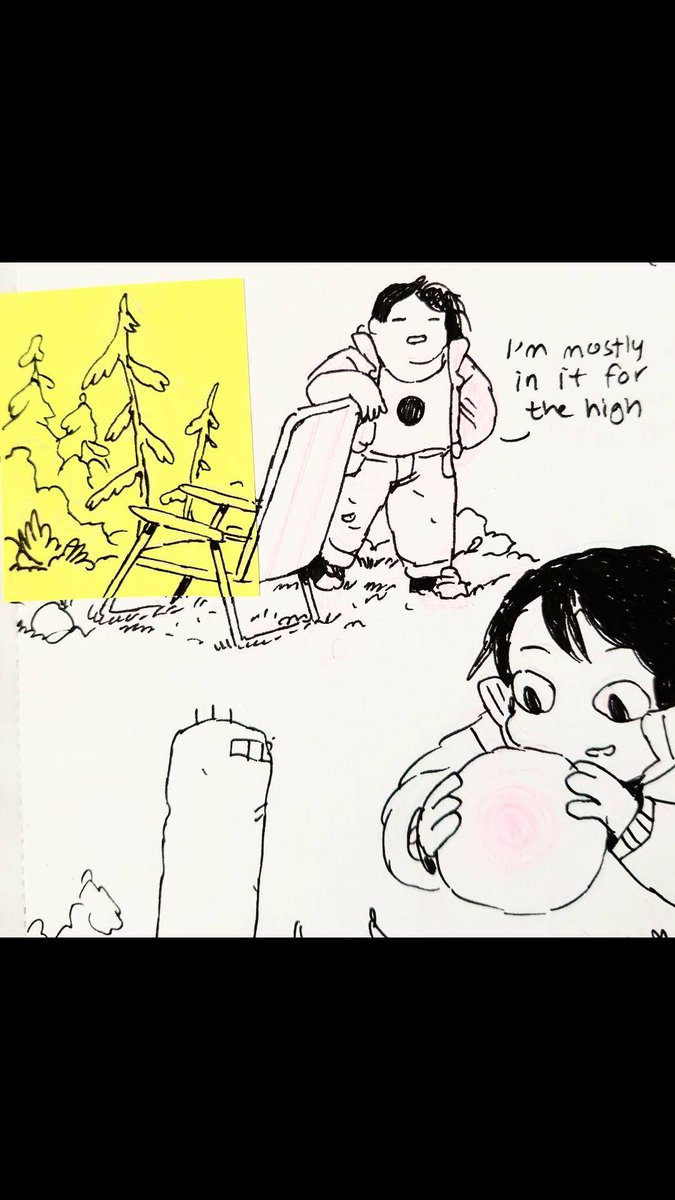 I do still draw. 
