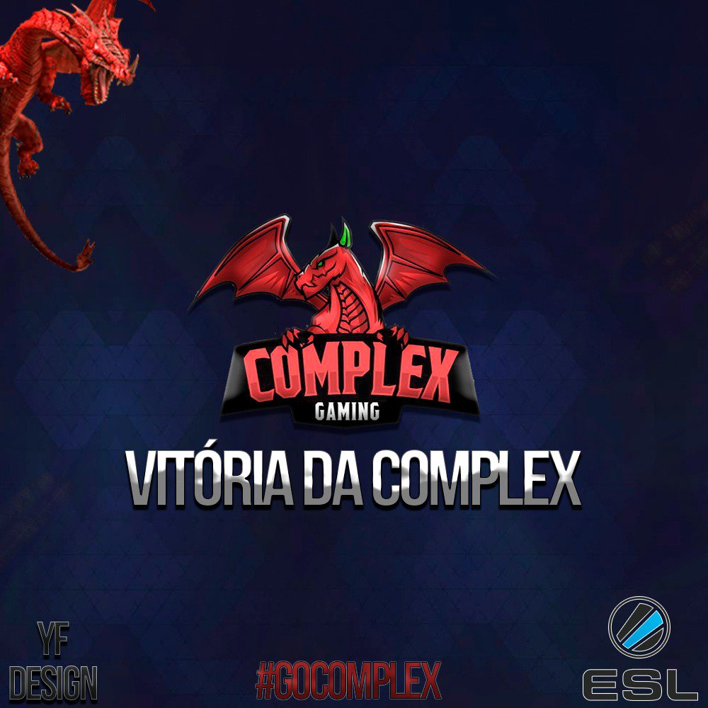 ComplexGamingBR's tweet photo. QUE JOGO AMIGOS! QUE JOGO!!
Vencemos a Rage2Cuo por 6 a 5 e estamos na Final da Qualify da Challenger!!!!
#GoComplex https://t.co/6r1EWKIdjh