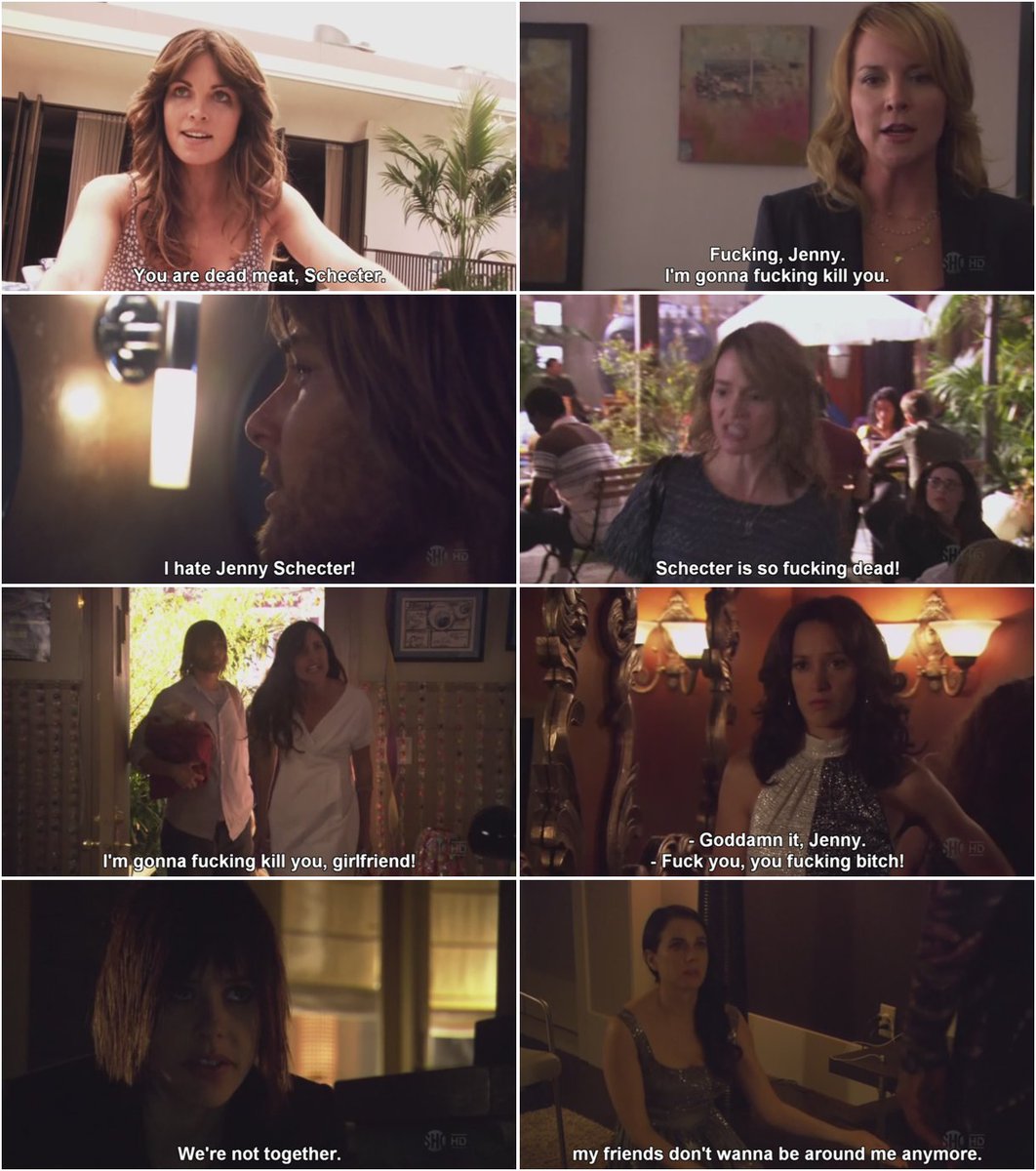 Gals91's tweet photo. Who killed Jenny? #nikkistevens #tinakennard #maxsweeney #alicepieszecki #helenapeabody #betteporter #shanemccutcheon #jennyschecter #katefrench #laurelholloman #danielasea #leishahailey #rachelshelley #jenniferbeals #katemoennig #miakirshner #thelword #tlw https://t.co/J0uQTjDmV3