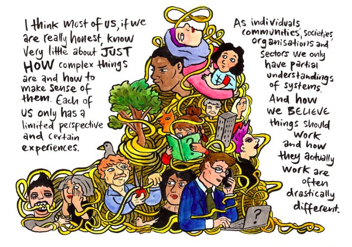 Incredible comic by <a href="/sarahthefirth/">Sarah Firth</a> 'Making Sense of Complexity' goo.gl/HGNWp6