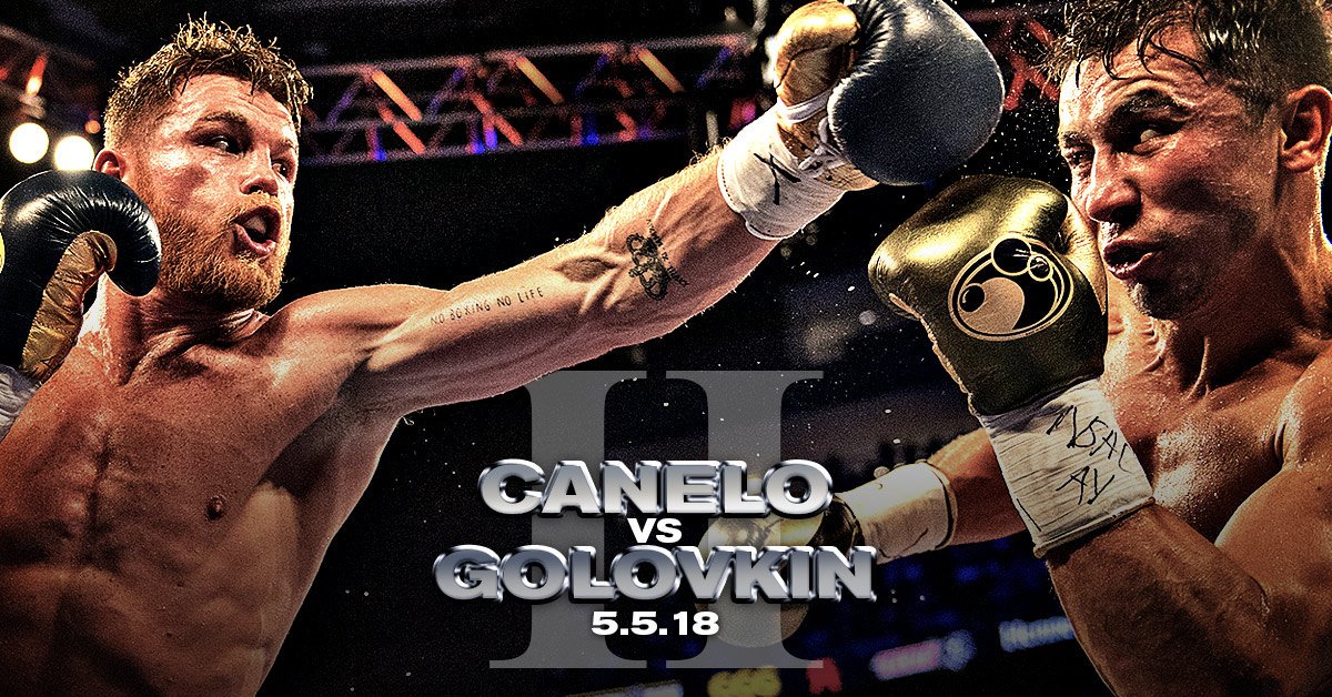 vipexperiences's tweet photo. The rematch of #CaneloAlvarez vs. #GennadyGolovkin is set for May 5th, 2018! Secure your VIP Packages now to see them live at the T-mobile Arena in Las Vegas. https://t.co/OFs8Ud5daZ https://t.co/pPRy8ipe4g