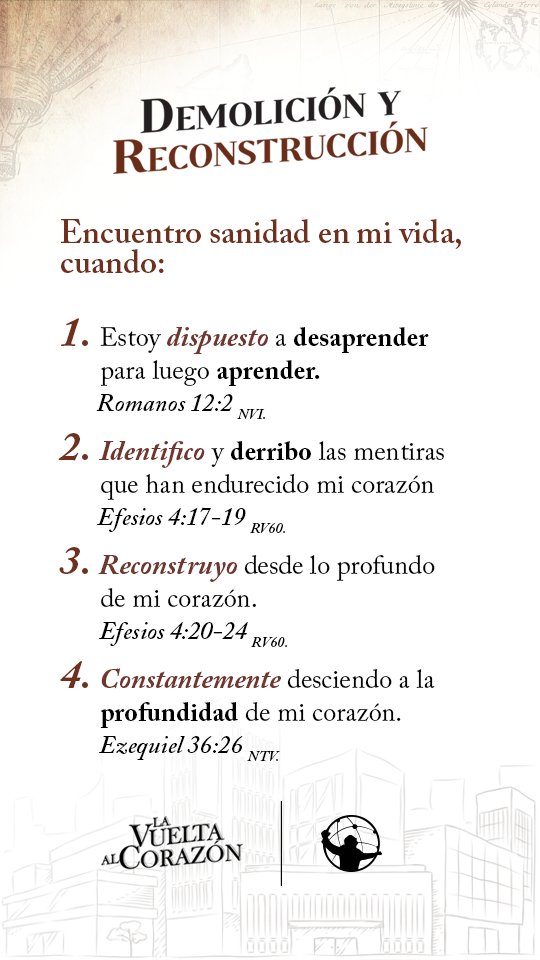 VidaRealTV's tweet photo. Te compartimos las anotaciones del mensaje de este fin de semana. #LaVueltaAlCorazón https://t.co/VRV1nNE1P1