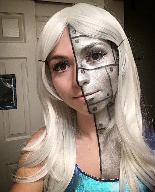 OffRainGirl's tweet image. #robot #robotmakeup #robotparty #rainbowgirl #officialrainbowgirl #robotcostume #android ift.tt/2tgD3Rc