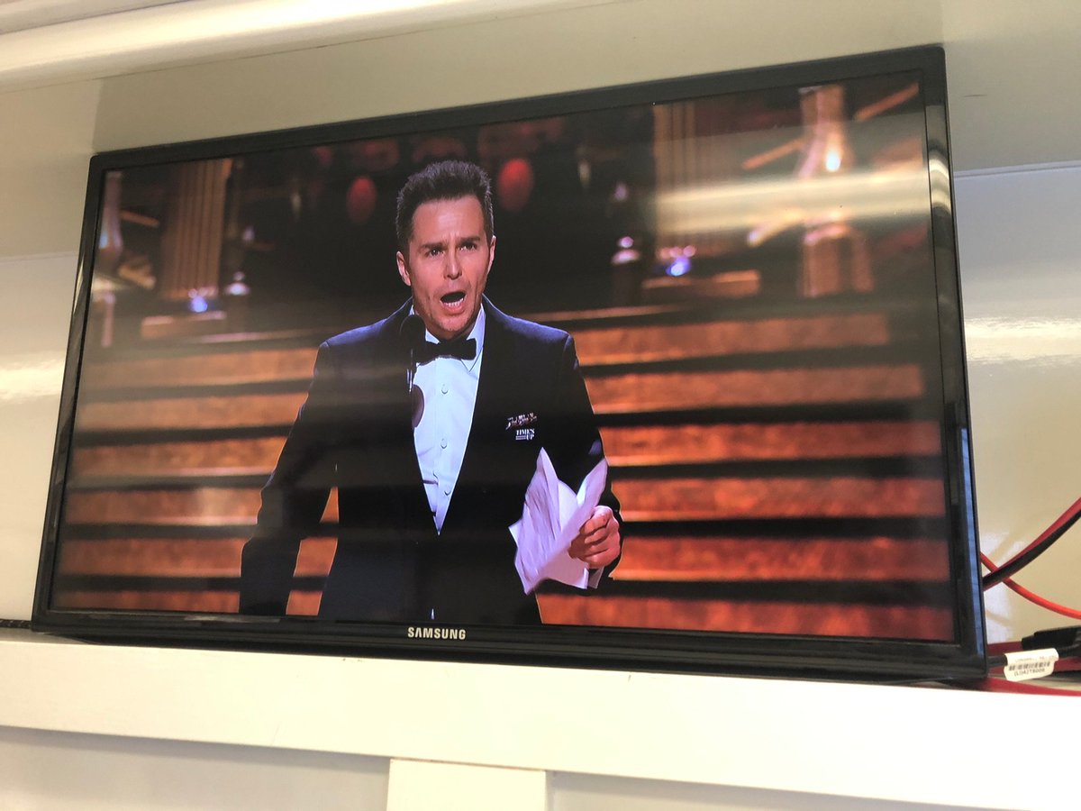 KimTobinNBCLA's tweet photo. Best Supporting Actor: Sam Rockwell #abc15 #Oscars #OscarsAZ https://t.co/7A0XdIUFbj