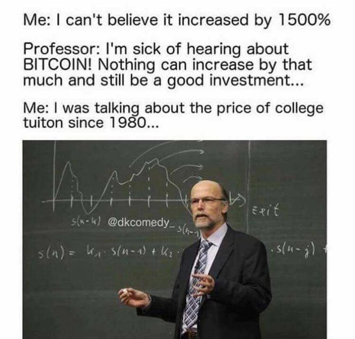 OTradingS99's tweet photo. This just made my day:)
It has everything on it what is actual in the recent days:)
#BTC #bitcoin #TuitionFees #ots99 #LeadGeneration #HODL https://t.co/6E4eQ0VBrL