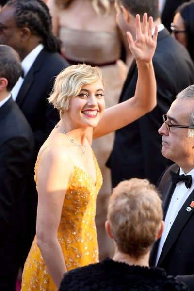 women_direct's tweet photo. Directing nominee Greta Gerwig. #Oscars90 

Only the 5th woman to ever be nominated for a directing Oscar. https://t.co/L4bxfr0pL1