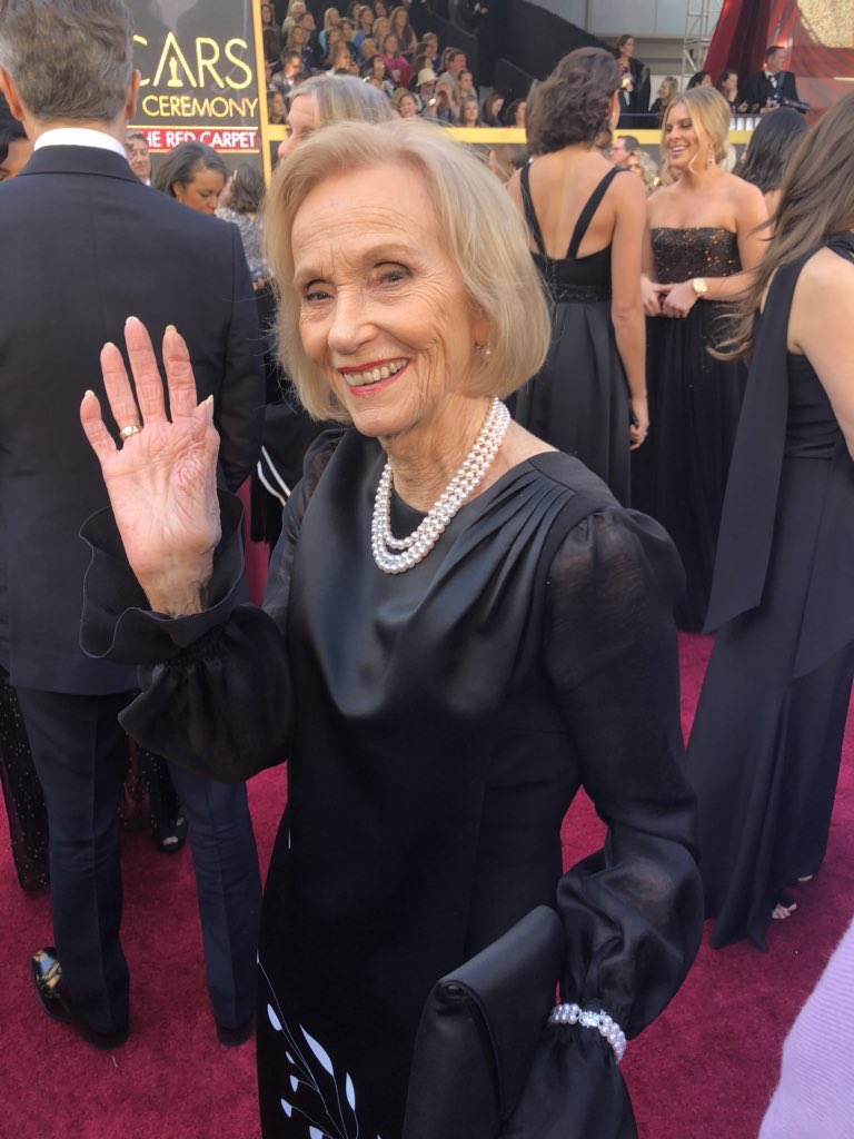 Sweet. Eva Marie Saint: “I just realized I’m older than the Academy.” #oscars90