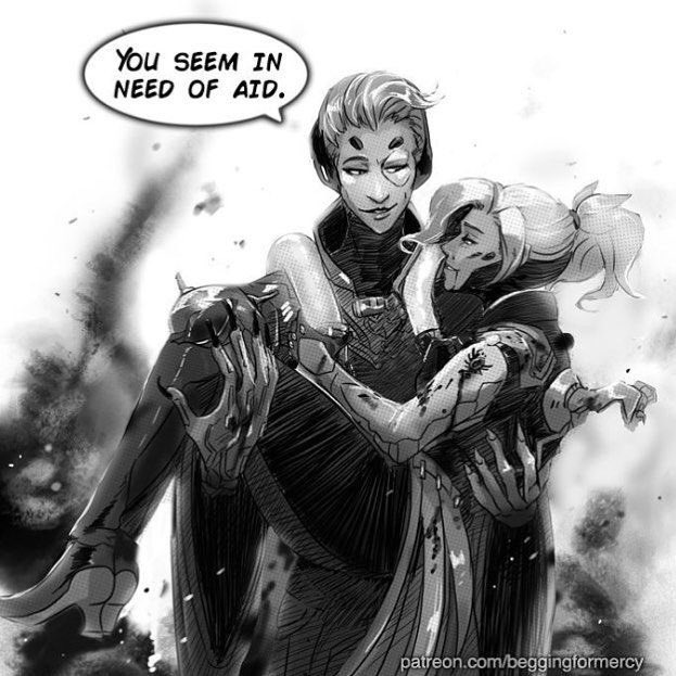 "Sometimes angels need to be saved too."