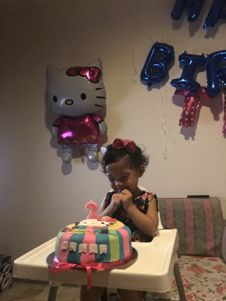 deejdhernandez's tweet photo. What?? 2 years old?! I was just pregnant yesterday! ππ We love you SOOO much our little princess! May you grow up to be kind, strong, and wise. Also, please sleep early na! Sawa na kami sa puyatan. LOL HAPPY BIRTHDAY! #TippyTurnsTwo #TippyLove #HarperSolace https://t.co/ME50qTkMXf
