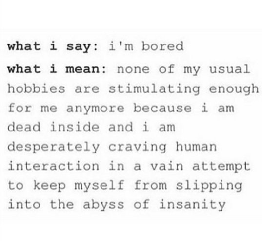 STLFargo's tweet photo. Here's a textpost to lighten the mood, but this is a serious topic: you are NOT alone. I know life may seem like a chore, &amp; doing things you once loved may seem impossible, but, perhaps this is your chance to take things one at a time and completely re-invent yourself 💓 i luv u https://t.co/9IHePKz4Jf