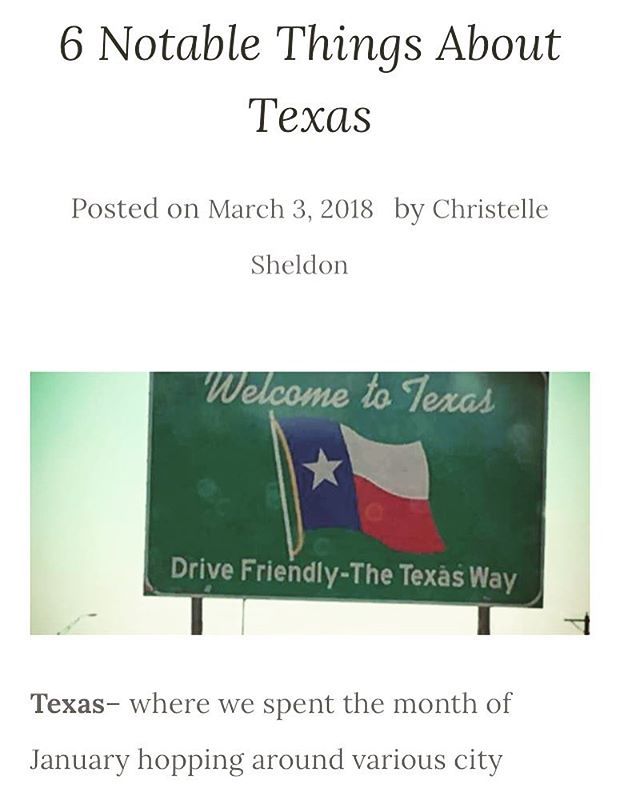 C2CCruisin's tweet photo. A short highlight piece on 6 Notable Things (we noticed) About Texas! Blog link in bio. .
.
.
.
.
.
#c2ccruisin #gorving #rvlife #rvliving #travelgram #getoutside #goexplore #optoutside #camplife #truckcamper #lancecamper #fordstrong #rvlifeclub #fulltim… https://t.co/v0m0Rr30o7 https://t.co/Rjky6IeHX1
