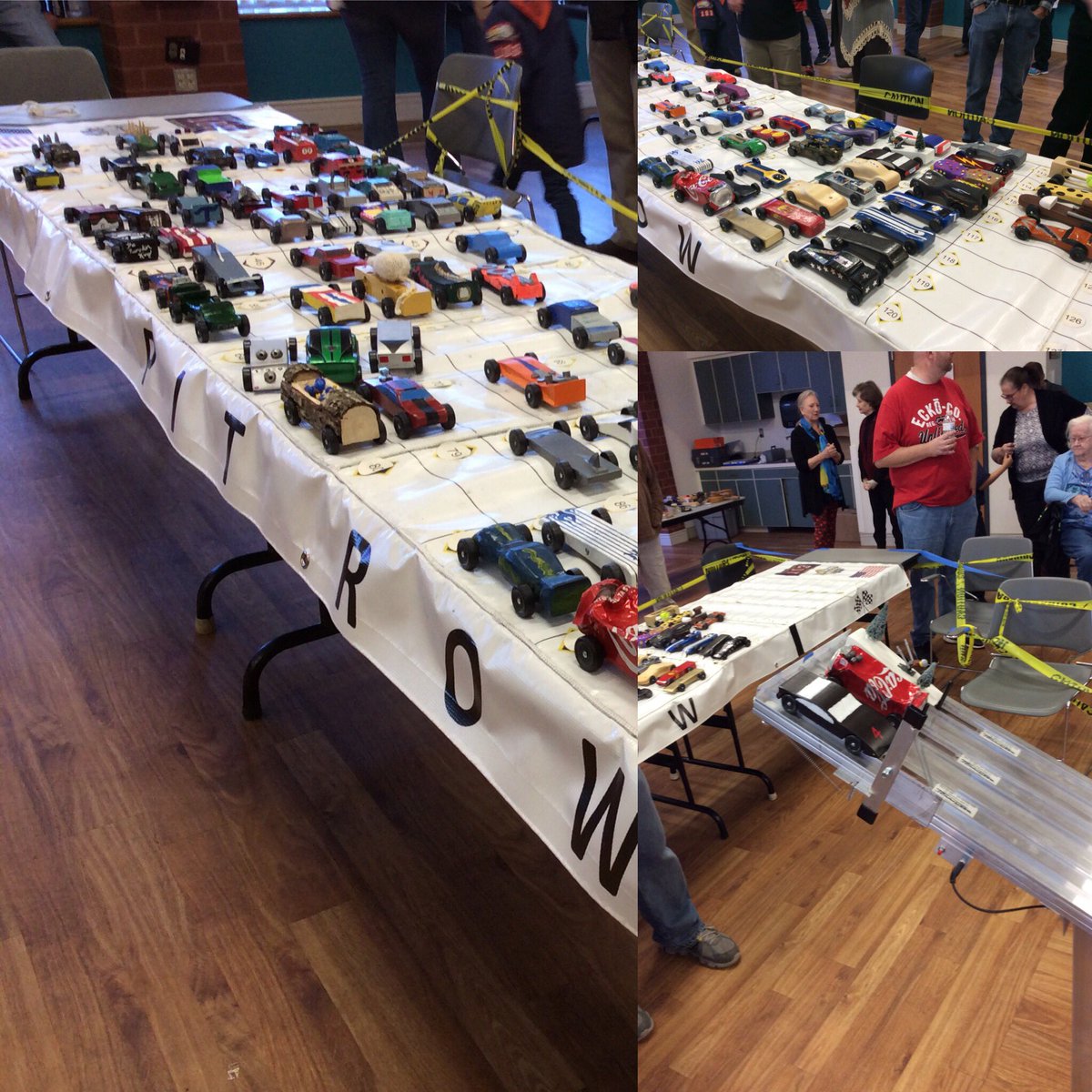 TheGoosesCache's tweet image. Pinewood Derby!