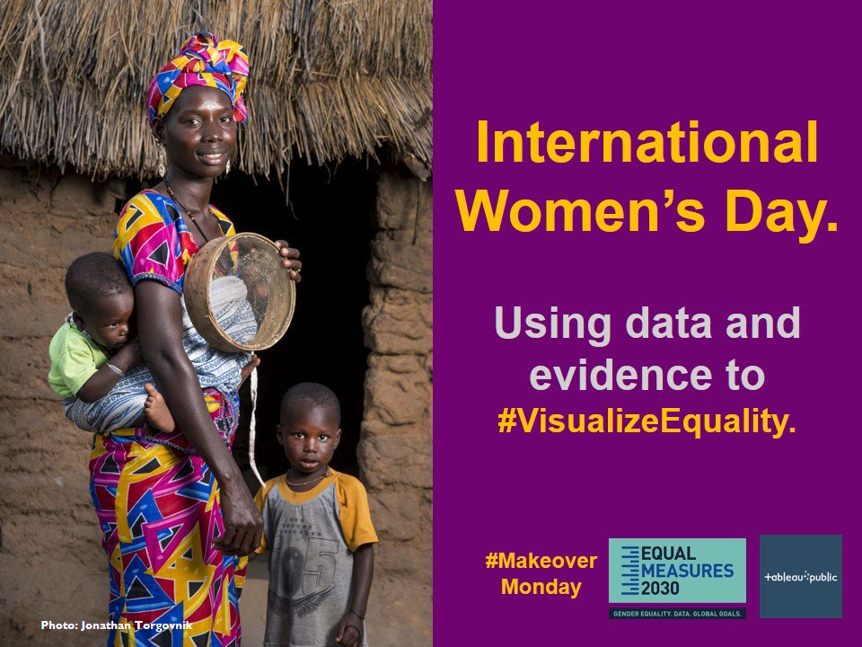 stltug's tweet image. To celebrate #IWD2018, @Equal2030 and #MakeoverMonday are teaming up to #VisualizeEquality this week. Learn how to get involved: makeovermonday.co.uk.convey.pro/l/x0Y4ng5 by #tableau via @c0nvey