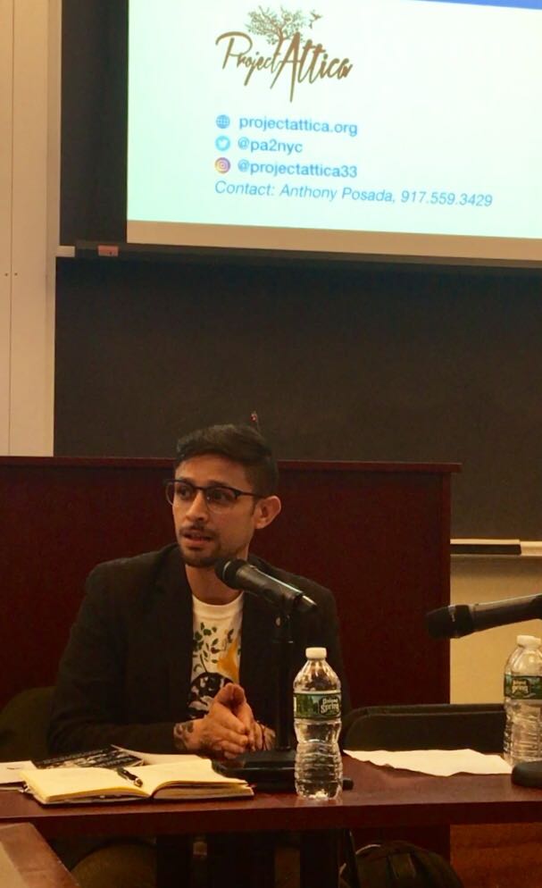 ProjectAttica's tweet photo. It was great to be at #BeyondtheBars2018 sharing a panel with @thefortunesoc regarding the importance of arts in healing and transformation in the context of reentry and ending mass incarceration. Let's stop building jails and fully committ to rebuilding communities. https://t.co/AZLQyGOTR0