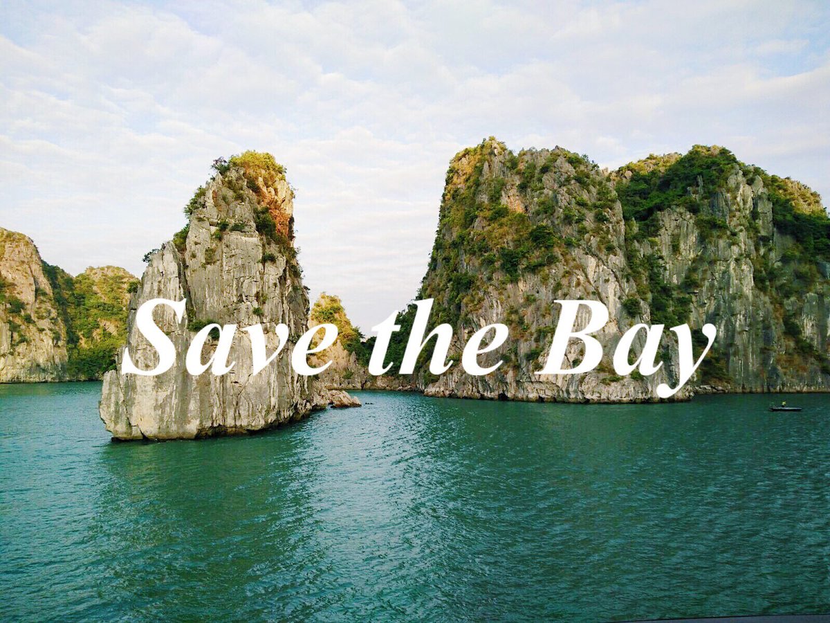 JVFCruise's tweet photo. Every 1% of your total bill goes into our “Save the Bay” campaign. Together, we can save Ha Long Bay, save the Mother Nature 
#savethebay #jvfcruise #justveryfun #halongbay #vietnam #mothernature https://t.co/x1eeDwUPK1
