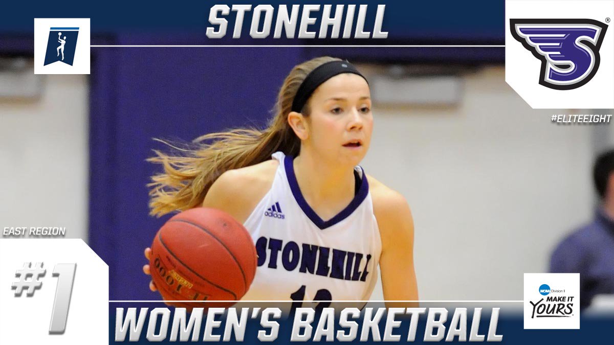 NCAADII's tweet photo. Representing the East Region as the No. 1 seed in the #D2WBB Championship, Stonehill! #MakeItYours https://t.co/VoB7doRRlJ