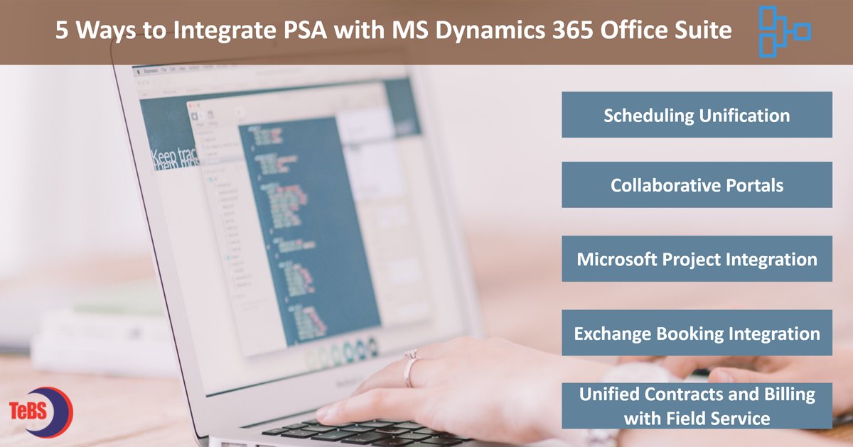 Total_ebiz's tweet image. 5 Ways to Integrate #ProjectServiceAutomation with #MSDynamics365 Office Suite.
Learn more about PSA, here: totalebizsolutions.com/blogs/dynamics…
#Microsoft #MSPartner #MSDynamics #Dynamics365 #MSOffice #Office365 #DigitalTransformation #Technology #Innovation #ITCompany #B2B #SMB