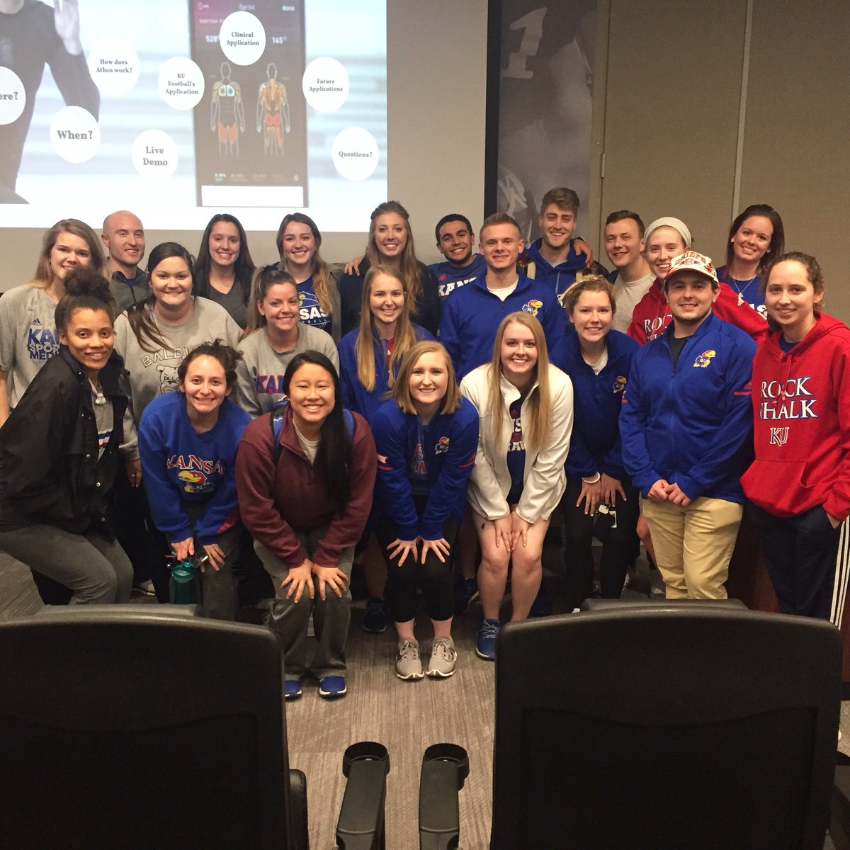 KU Athletic Training Twitter