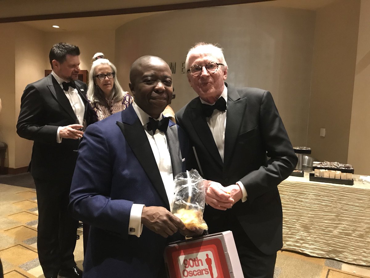 STRONG ISLAND director Yance Ford didn’t win, but he’s having a fine time, anyway. #oscars
