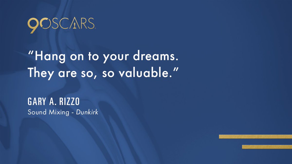 TheAcademy's tweet photo. Well said. #Oscars https://t.co/6JeKJkGZkM