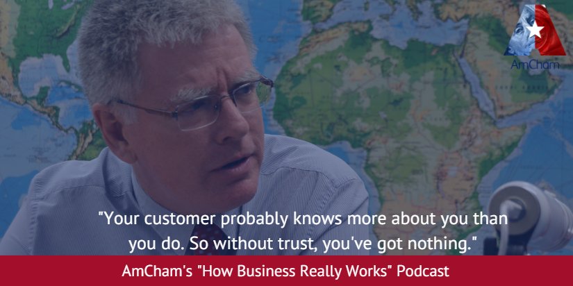 AmChamAU's tweet photo. What does trust mean to you? Hear from @keithdugdale, who's a successful author, business coach and international speaker on client relationships and building trust in business.
https://t.co/ZUXSTXVjqb #AmChamPodcast https://t.co/EPHKPKIVuK
