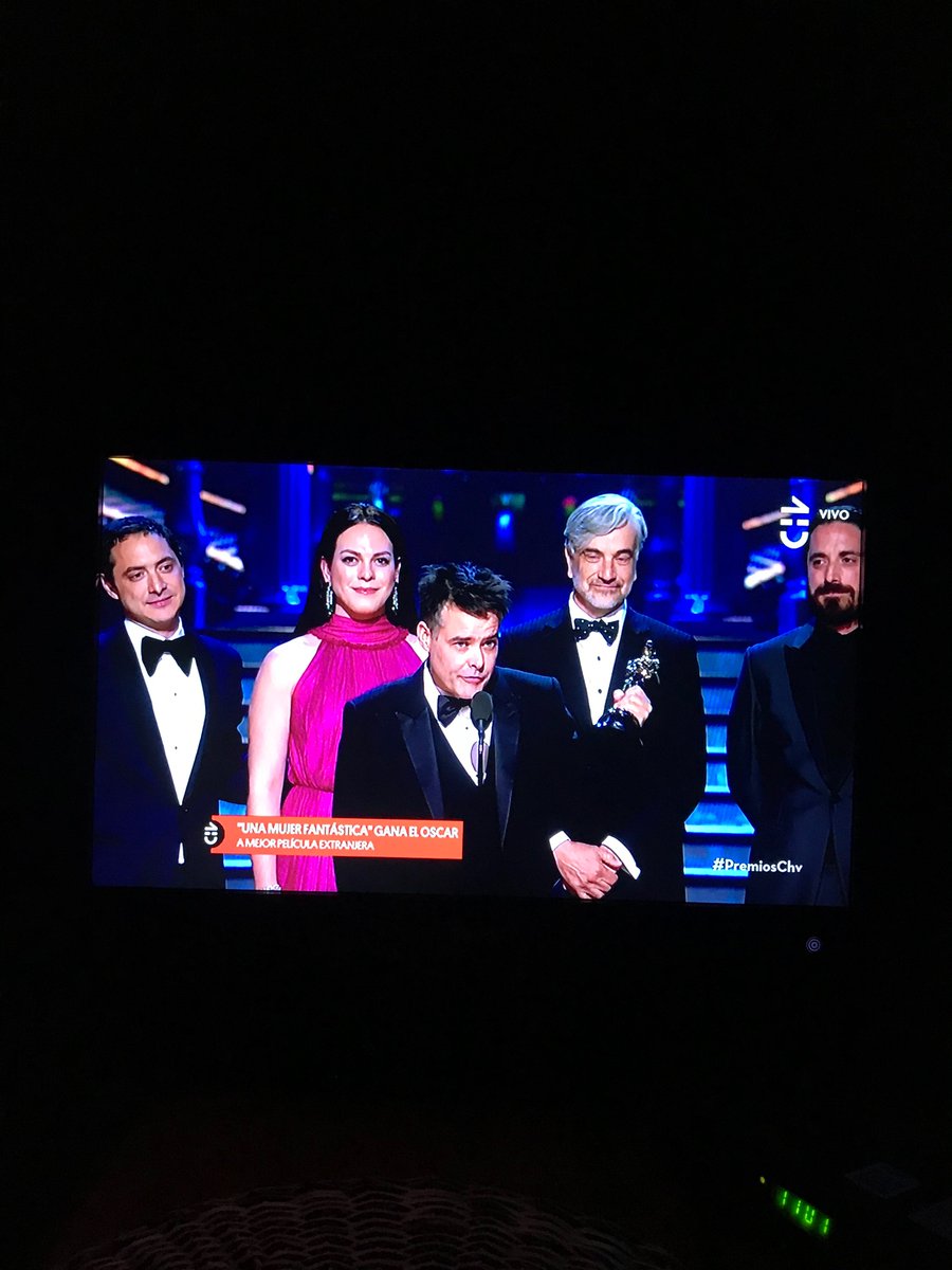 Bravo!! #UnaMujerFantastica #DanielaVega #Oscars