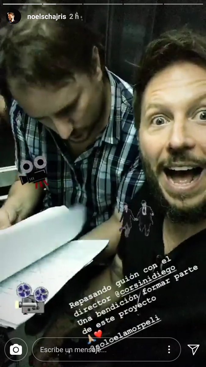InfinitamentArg's tweet photo. @NoelSchajris junto a @DiegoCorsini preparando a #Paco #SóloElAmor https://t.co/4JkAvd6wkx